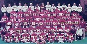 1986 Washington Redskins TEAM signed Football HOGS Grimm Monk Rypien Clark  JSA